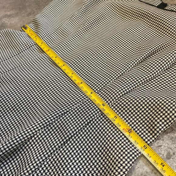 vintage 90s la belle houndstooth office siren dress size 5 - Picture 5 of 8